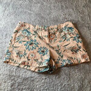 Loft Outlet  4” Shorts Vintage Style Floral Print Womens Shorts Size 8
